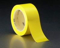 3M Yellow Marking Tape - 1 1/2 in Width x 5.2 mil Thick - Packaging Type: Boxed - 07182 [PRICE is per CASE]