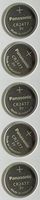 PANASONIC BATTERIES CR2477 BATTERY, LITHIUM, 3V, COIN CELL (5 pieces)