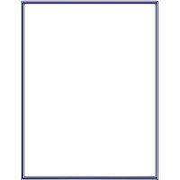 80 Navy Blue Border Letterhead Sheets