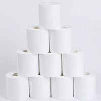 10 Rolls Toilet Paper Soft Strong Toilet Tissue Home Kitchen 3 Layers Toilet Tissue for Daily Use