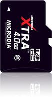 Microdia XTRA 52x 4GB MicroSDHC Card with SD Adpater