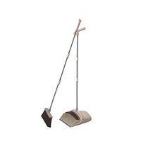 Broom And Dustpan Set Collapsible Standing Plastic Dustpan Set For Home Kitchen Room