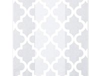 Christmas Print Cello Bags - Geo Tiles White 3-1/2x2x7-1/2" Cello Bags 1.2 mil (3 Packs; 100 Bags Per Pack) - WRAPS-C1BGTW