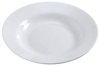 Yanco PS-120 Pasta Bowl, 30 oz Capacity, 12" Diameter, Porcelain, Bone White Color, Pack of 12