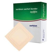 GO2266301110 - Sorbion Sachet S Border 4 x 4 Total Size 3 x 3 Pad Size