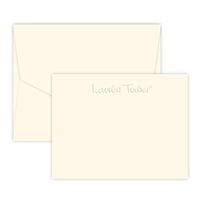 Personalized Paper Sculpture Card (Ivory)