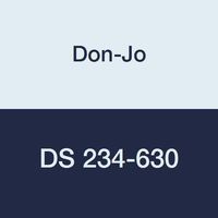 Don-Jo DS-234 18 Gauge Brass Replacement Strike, Satin Stainless Steel Finish, 1-1/8" Width x 2-3/4" Height (Pack of 10)