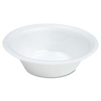 Foam Bowl, 12oz, White, 125/Pack
