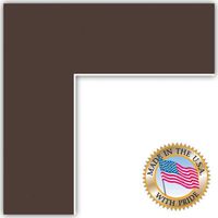 12x28 Cappuccino / Peat Custom Mat for Picture Frame with 8x24 opening size (Mat Only, Frame NOT Included)