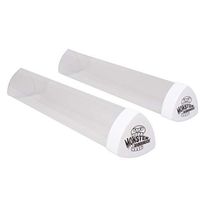 Playmat Tube - Monster Protectors Prism-Shaped Play Mat Tube (White)- Won't Roll Off Surface and Easy in and Out Design 2-Pack
