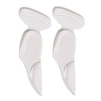 Mosichi 3 in 1 Thicken Gel Anti-Grinding Foot Protector High Heel Grid Shoes Insole Transparent