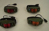 HMMWV NEW LED SIDE MARKER KIT 24 VOLT FOR M998