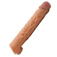 Amalgo 2020 Extra Large 8.5 Inch Skin Silicone Pên?ís Sleeve for Men Large Extension Cóndom Thick and Big Extra Large