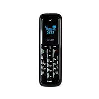 Lihuoxiu Mobile Phones & Communication GTStar BM50 Mini Mobile Phone, Hands Free Bluetooth Dialer Headphone, MP3 Music, Dual SIM, Network: 2G(Black) (Color : Black)