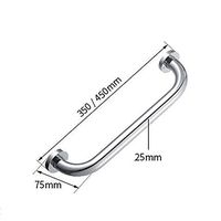 Never give up Bathroom Old Man Anti-Slip armrest Bathroom Toilet Ridge Bathroom handrail (Size : 450mm)