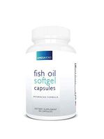 Omega 8060 Premium Fish Oil - 1000mg Omega 3 Fatty Acid Advanced Formula - Strongest Support for Immune System, Brain, Heart, Joints, Brain, Eyes & Skin - 60 Softgels