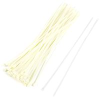 Uxcell Self Locking Wire Cable Zip Tie, 450mm x 8mm, 100 Pcs, White