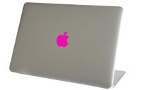 Magenta Pink Macbook Air Logo Color Changer Vinyl Sticker Decal Mac Laptop