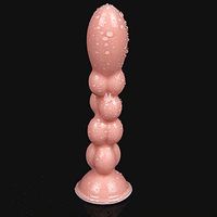 A-YUEYUE Realistic Beads Ball Plugs with Suction Cup for Women Men Beginners Training Kit