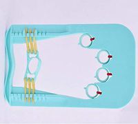 Five-Finger Exerciser, Rehabilitation Hand Wrist Training Finger, Flexible Exercise Palm Strength Grip Home Fitness Equipment Adjustable Size