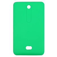 JUNXI Phone case Phone Cover Battery Back Cover for Nokia Asha 501 (Black) Soft and Simple (Color : Green)