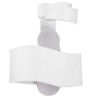 Qkiss Day & Night Pain Relief Bunion Splint Corrector Hallux Valgus Straightener Big Toe Separator(White)