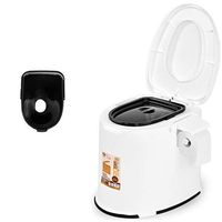 SJY Deodorant Toilet Bowl Elderly Pregnant Woman Toilet Plastic Multifunction Commode Chair Household Indoor Toilet Portable Mobile Commode Chair,B