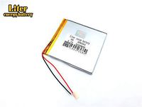 BIHUADE 3.7V 3500mAh 308593 Polymer Lithium Li-ion Battery Rechargeable Lithium Polymer Li-Po Battery for MP4 GPS MP3 Bluetooth Stereo DIY Gift (308593)