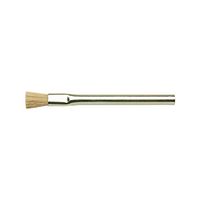 ESD-Safe Tech Brush with Horse Hair and Aluminum Handle, 7/16 x 3/8"