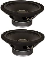 Goldwood Sound, Inc. Stage Subwoofer, Rubber Surround 8" Woofers 190 Watts each 4ohm Replacement 2 Speaker Set (GW-8024-2)