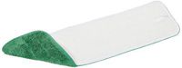 Wilen C108018, Super Pro II Microfiber Flat Mop Refill, 18" Length x 5" Width, Green (Case of 12)