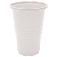 Nicole Home Collection 14 Count Plastic Cup, 16-Ounce, White