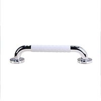 Bathroom safety rails Stainless Steel Nylon Texture Handrail Anti-slip Bathroom Shower Arm Barrier-free Elderly Thickening Safety Assistance White (Color : 68cm)