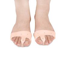 guohanfsh 1 Pair Hallux Valgus Separators Thumb Orthopedic Braces Toe Corrector Daily Silicone Bunion Splint Skin