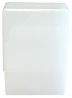 Crush-Proof Plastic 2 Piece Cigarette Case For King & 100s (1, White)