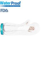 Kids Arm Cast Cover, HAIN Clear Waterproof Shower Bandage Protector with Seal Protection for Hand, Wrist, Finger Wound in Bathing or Shower,100% Reusable,Medium Arm SL2120 530 * 240 * 150
