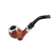 IRIVNG Resin Tube Creative High-Heeled Solid Wood Smoking Pipe