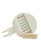 AMRITA Aromatherapy: Aromatic Plug-in Ball Diffuser, for Diffusing Essential Oils & Aromas, Includes 10 Reusable Cotton Pads