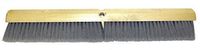 Magnolia Brush 455-3724 Floor Brush, W/m60 Handle, Flagged Plastic Fill, 24w X 60h