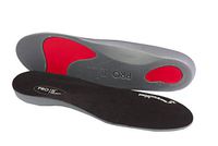 WellBeing Pro Proactive Sports Orthotic Insoles Arch and Plantar Fasciitis Suppport 10/11.5 Black