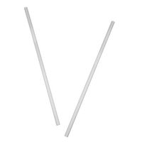 Dixie 7.75" Unwrapped Polypropylene Plastic Jumbo Straw by GP PRO (Georgia-Pacific), Clear, JB7, 12,500 Count (250 Straws Per Box, 50 Boxes Per Case)