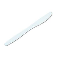 Dixie 7.5" Heavy Weight Polystyrene Plastic Knife by GP PRO (Georgia-Pacific), White, KH217, (Case of 1,000)