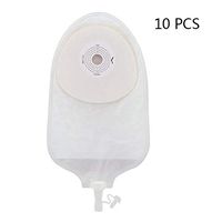 QWERT Co. Wang Ostomy Pouch One-Piece System Filtered Ostomy Drainable Cut-to-Fit 15-35Mm for Ileostomy Stoma Care