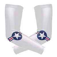US Air Force USAF 1 Pair UV Protection Cooling Long Sports Arm Sleeve