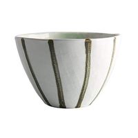 AXZHYX Bowl Creative Ceramic Bowl Restaurant Tableware Home stew Porcelain glutinous Rice Dessert Fruit Salad Bowl Hotel Tableware Home Noodles Boiled Fish Soup Bowl