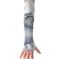 QG ZZX Skunk Ballet Unisex Compression Arm Sleeves UV Protection Performance Arm Sleeve - for Outdoor Sports Baseball,Basketball,Football (1 Pair)