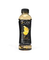 J-GEN ORANGE: ANTIOXIDANT-INFUSED DRINK by Julio Iglesias Jr. - Healthy and Refreshing - Helps fight aging - Essential Minerals and Vitamins - Contains Electrolytes - 11 FL OZ BOTTLE - 12 Pack