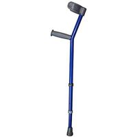 WPQW Crutches Telescopic Double-Clip Shock Arm Type Underarm Crutches Elbow Movement Multi-Function Anti-Slip Elbow -941Crutches