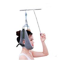 MOXIN Neck Cervical Traction Device Unit Kit, Halter Neck Traction Stretche, One Size Fits All & Adjustable, Neck Stretcher for Home Traction Spine Alignment