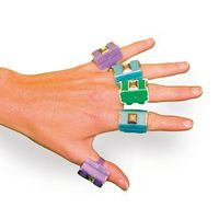 Preston - Multicolored, 5 Finger Set (For Cando Finger Weights )